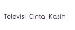 Trademark TELEVISI CINTA KASIH