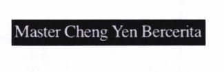 Trademark MASTER CHENG YEN BERCERITA