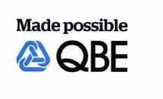 Trademark MADE POSSIBLE QBE + LOGO