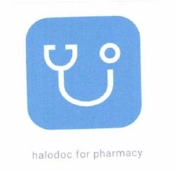 Trademark HALODOC FOR PHARMACY + LOGO