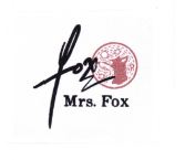 Trademark MRS.FOX + LOGO