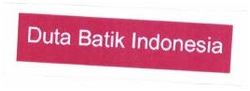 Trademark DUTA BATIK INDONESIA