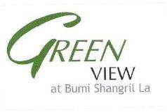 Trademark GREEN VIEW AT BUMI SHANGRIL LA