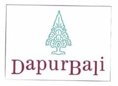 Trademark DAPUR BALI + LOGO