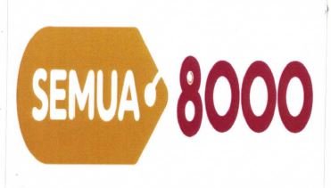 Trademark SEMUA 8000 + LOGO