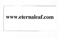 Trademark WWW.ETERNALEAF.COM