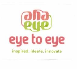 Trademark EYE TO EYE INSPIRED. IDEATE. INNOVATE + LOGO