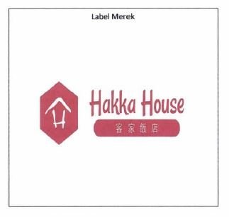 Trademark HAKKA HOUSE + KARAKTER NON LATIN + LOGO