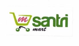 Trademark M SANTRI MART + LOGO