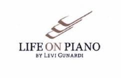 Trademark LIFE ON PIANO BY LEVI GUNARDI + LOGO