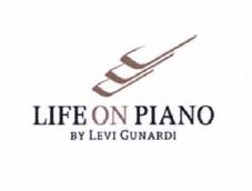 Trademark LIFE ON PIANO BY LEVI GUNARDI + LOGO