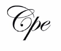 Trademark CPE + LOGO