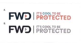 Trademark FWD IT'S COOL TO BE PROTECTED