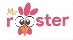 Trademark MR. ROOSTER + logo