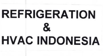 Trademark REFRIGERATION & HVAC INDONESIA