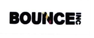 Trademark BOUNCE INC + LOGO