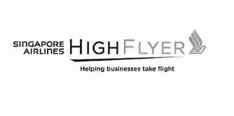 Trademark SINGAPORE AIRLINES HIGHFLYER HELPING BUSINESSES TAKE FLIGHT + LOGO