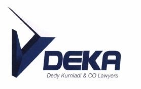 Trademark DEKA DEDY KURNIADI & CO LAWYERS + LOGO