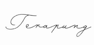 Trademark TERAPUNG + LOGO