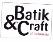 Trademark BATIK & CRAFT OF INDONESIA + LOGO