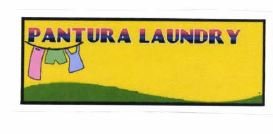 Trademark PANTURA LAUNDRY + LUKISAN