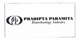 Trademark PRADIPTA PARAMITA BIOTECHNOLOGY INDUSTRY + LOGO