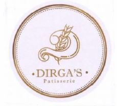 Trademark DIRGA'S PATISSERIE + LUKISAN