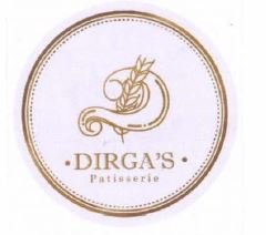 Trademark DIRGA'S PATISSERIE + LUKISAN