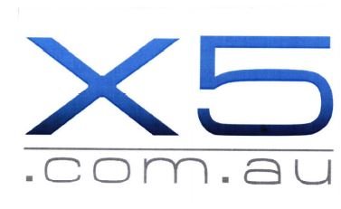 Trademark X5.COM.AU