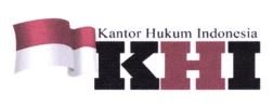 Trademark KHI KANTOR HUKUM INDONESIA + LOGO