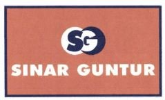 Trademark SG SINAR GUNTUR + LOGO