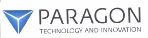 Trademark PARAGON TECHNOLOGY AND INNOVATION + LOGO