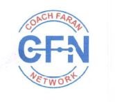Trademark CFN - COACH FARAN NETWORK + LOGO