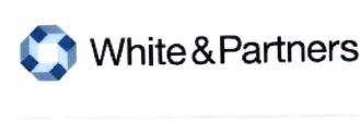 Trademark WHITE & PARTNERS + LOGO