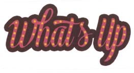 Trademark WHATS UP + LUKISAN