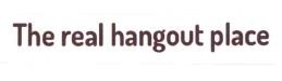 Trademark THE REAL HANGOUT PLACE + LUKISAN