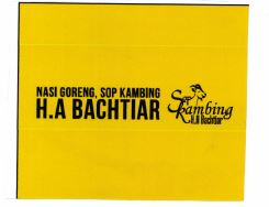 Trademark SAPI KAMBING H.A. BACHTIAR + LOGO