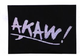 Trademark AKAW!+LOGO