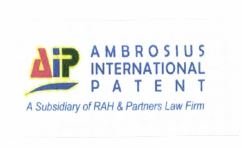 Trademark AMBROSIUS INTERNATIONAL PATENT + logo