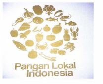 Trademark PANGAN LOKAL INDONESIA + LUKISAN