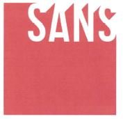 Trademark SANS + LOGO