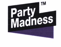 Trademark Party Madness dan logo