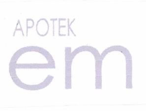 Trademark Apotek EM