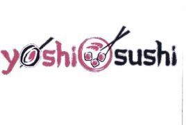 Trademark YOSHI SUSHI + LOGO