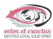 Trademark VELOX ET EXACTUS DEVOTED LOYAL SOLID SPIRIT + LUKISAN