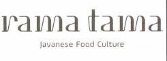 Trademark RAMATAMA Javanese food culture