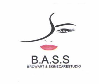 Trademark B.A.S.S BROWART & SKINECARESTUDIO + LOGO