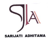 Trademark SJA, SARIJATI ADHITAMA + LOGO