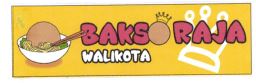 Trademark BAKSO RAJA WALIKOTA + LOGO