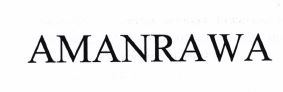 Trademark AMANRAWA